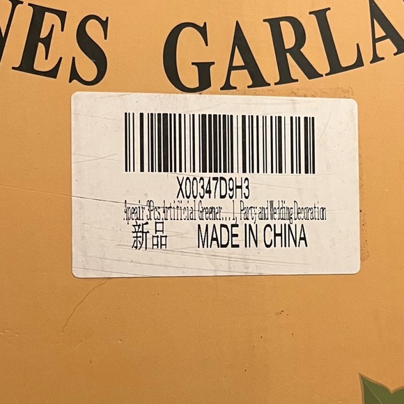 New in box 3 pcs of 6 Foot Green Ivy Garland for Home Holiday Decor - Picture 5 of 6